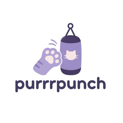 PurrrPunch — Боксёрская груша для кошек 🥊 Идеальна для маленькой квартиры — котик занят и играет